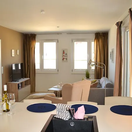 App Glueck Am Mit 1 Sz Und Balkon, Strandnah By Unsere Urlaubszeit 아파트 *