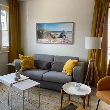 App Glueck Am Mit 1 Sz Und Balkon, Strandnah By Unsere Urlaubszeit 아파트 *