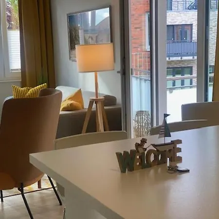 아파트 App Glueck Am Mit 1 Sz Und Balkon, Strandnah By Unsere Urlaubszeit 켈렌후센