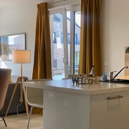 App Glueck Am Mit 1 Sz Und Balkon, Strandnah By Unsere Urlaubszeit 아파트 *